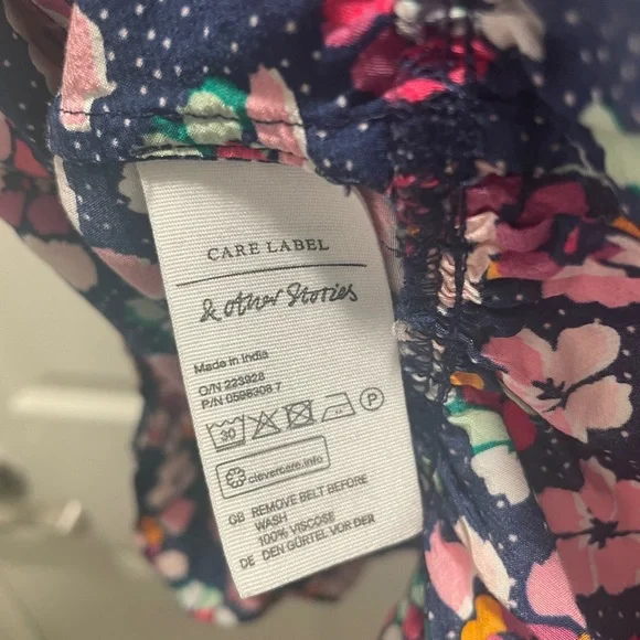 & other stories floral ruffle dress - Picture 5 of 6